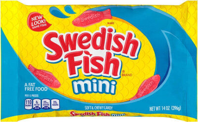 Swedish Fish Soft Candy Berry Fat Free12X14 Oz