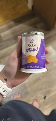 Yoplait Whips! Orange Creme Gluten-Free Low-Fat Yogurt Mousse Cup
