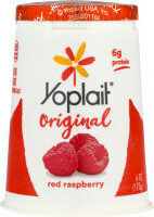 Yoplait Original Red Raspberry Gluten-Free Low-Fat Yogurt Cup