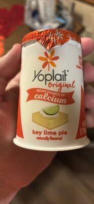 Yoplait Original Key Lime Pie Gluten-Free Low-Fat Yogurt Cup
