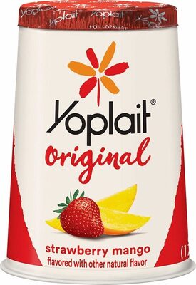 Yoplait Original Strawberry Mango Low Fat Yogurt