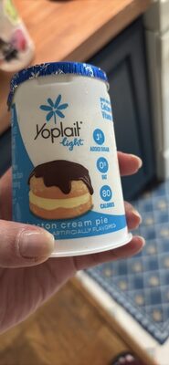 Yoplait Light Boston Cream Pie Fat Free Yogurt