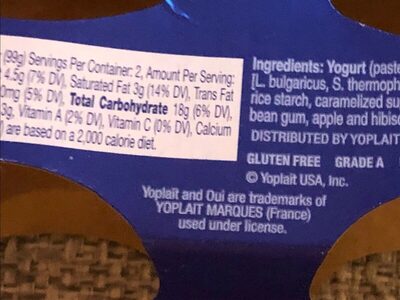Oui Ygrt Pet SeaSaltCrml 2Pk