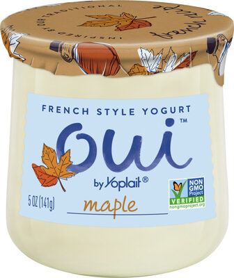Oui by Yoplait Maple French Style Yogurt