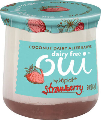 Oui by Yoplait Dairy Free Strawberry Coconut Dairy Alternative