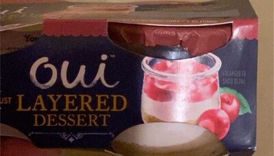 Oui Cherry Cheesecake Layered Dessert