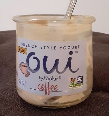 Oui by Yoplait Coffee French Style Yogurt