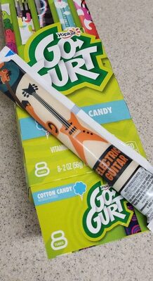 Go-Gurt Cotton Candy Low Fat Yogurt 8 Count