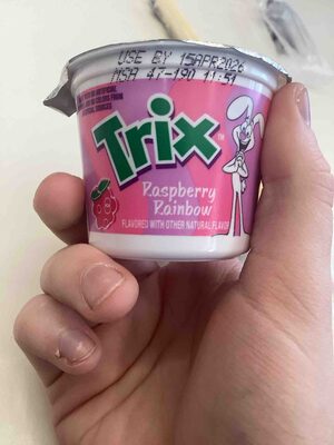 Yoplait Trix Gluten Free Yogurt Single Serve Cup Low Fat Reduced Sugar Raspberry Rainbow 48/4 OZ