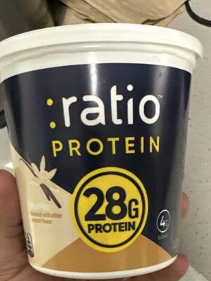 :ratio Protein Vanilla Dairy Snack Tub