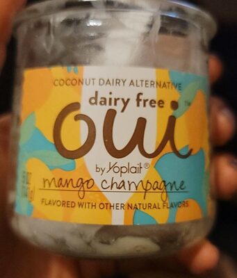 Mango Champagne Coconut Dairy Alternative, Mango Champagne
