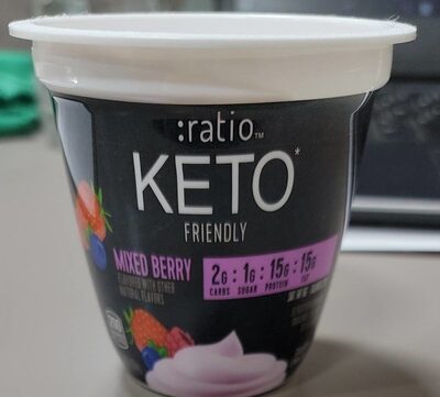 :ratio Trio Mixed Berry Dairy Snack