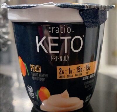 :ratio Trio Peach Dairy Snack