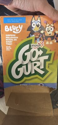 Go-Gurt Berry Bounty and  Cherry Galaxy Low Fat Yogurt Tubes 20 Count
