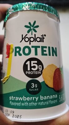 Yoplait Protein Strawberry Banana Yogurt