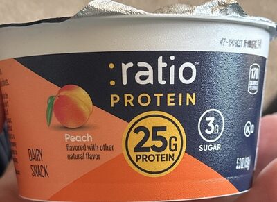 :ratio Protein Peach Dairy Snack