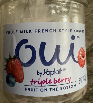 Oui by Yoplait Berry Cobbler French Style Yogurt