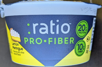 :ratio Fiber and Protein Lemon Meringue Dairy Snack