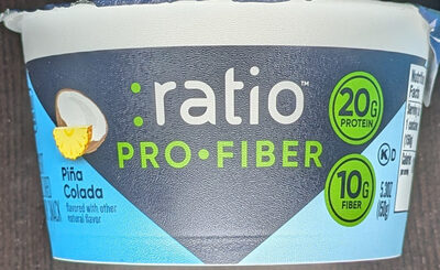 :ratio Fiber and Protein Pina Colada Dairy Snack