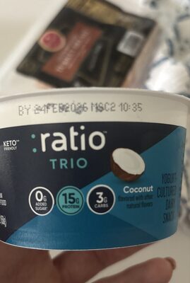 :ratio Trio Coconut Dairy Snack