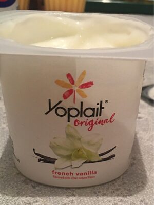 Yoplait Original French Vanilla Low Fat Yogurt