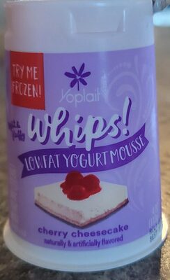 Yoplait Whips! Cherry Cheesecake Gluten-Free Low-Fat Yogurt Mousse Cup