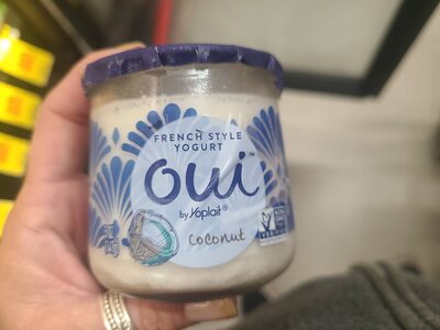 Oui by Yoplait Coconut Gluten-Free French-Style Whole Milk Yogurt Jar