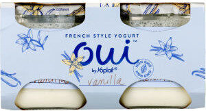 Oui by Yoplait Vanilla Gluten-Free French-Style Whole Milk Yogurt Jars 4 Count