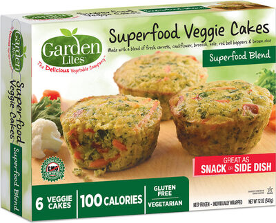 Superfood Veggie Cakes, Superfood
