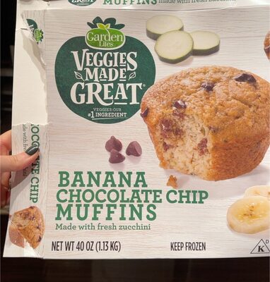 Banana Chocolate Chip Muffins, Banana Chocolate Chip