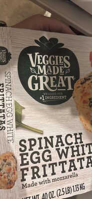 Spinach Egg White Frittatas, Spinach Egg White