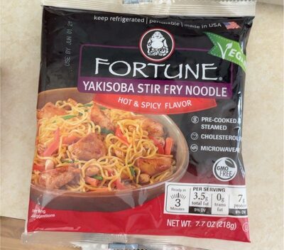 Hot & Spicy Flavor Yakisoba Stir Fry Noodle