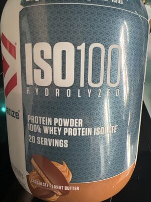 100% Whey Protein Hydrolyzed Isolate Protein Powder, Chocolate Peanut Butter, Chocolate Peanut Butter