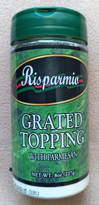 Grated Topping, Parmesan