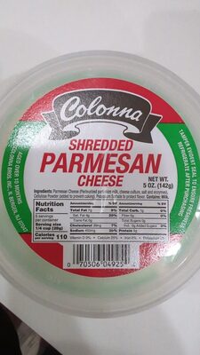 Shredded Parmesan Cheese