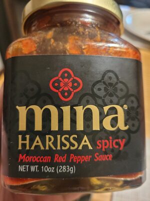Mina, Harissa Moroccan Red Pepper Sauce, Spicy, Spicy