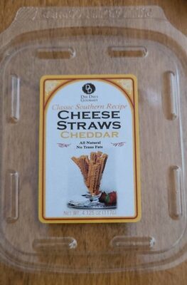 Dee Dee's Gourmet, Cheese Straws, Cheddar, Cheddar