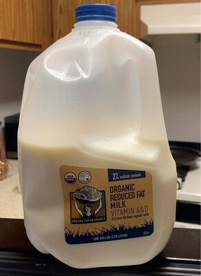 Organic Reduced Fat Milk