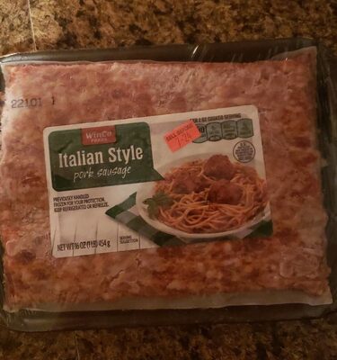 Italian Style Pork Sausage, Italian Style