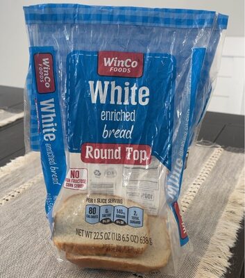 White Enriched Bread, White