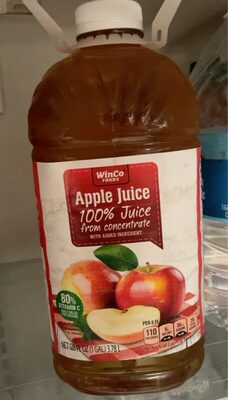 Apple 100% Juice From Concentrate, Apple