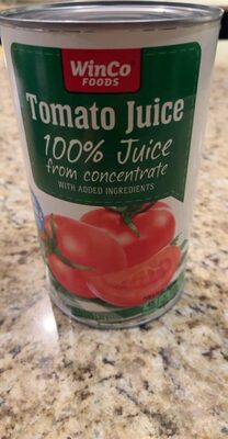 Tomato Juice From Concentrate, Tomato