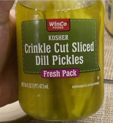 Winco Foods, Sandwich Sliced Dill Pickles