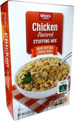 Winco Foods, Chicken Flavored Stuffing Mix, Chicken, Chicken