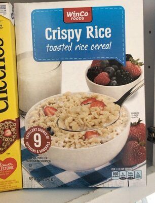 Crispy Toasted Rice Cereal, Crispy Rice