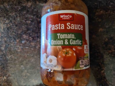 Tomato, Onion & Garlic Pasta Sauce, Tomato, Onion & Garlic