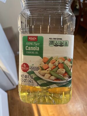 Winco Foods, 100% Pure Canola Cooking Oil