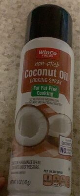 WINCO Coconut Cooking Spray, 5 OZ
