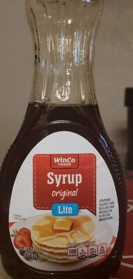 Winco Foods, Lite Syrup, Original, Original