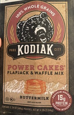 Buttermilk Flapjack & Waffle Mix Power Cakes, Buttermilk